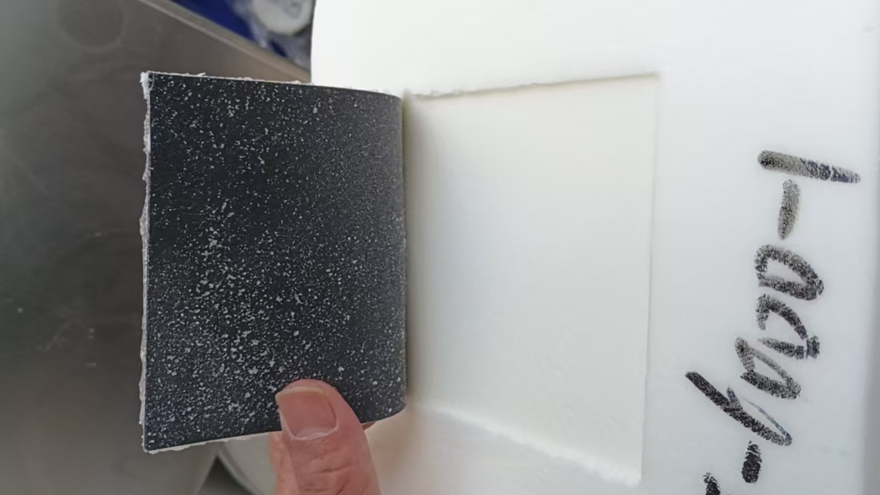 发泡与皮子的粘接